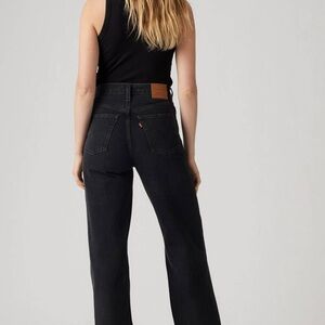Levi’s - Ribcage Wide Leg Women's Black Jeans